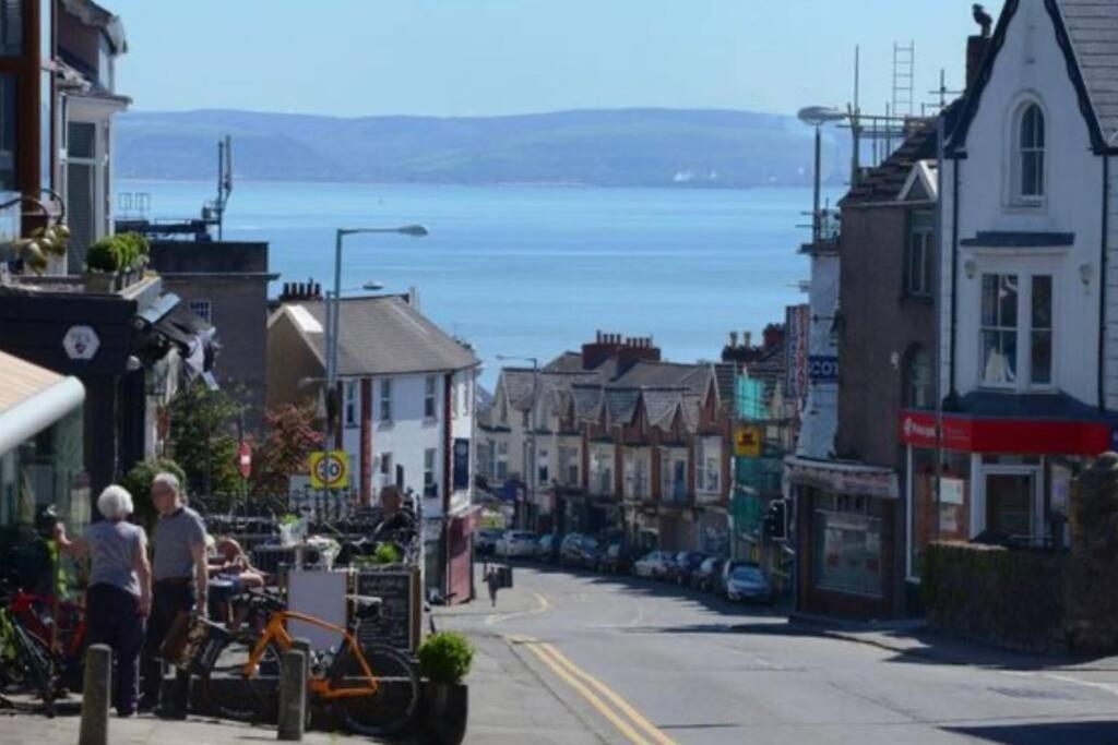 Oystermouth Castle View - Flat In Mumbles - Free Parking 아파트 외부 사진